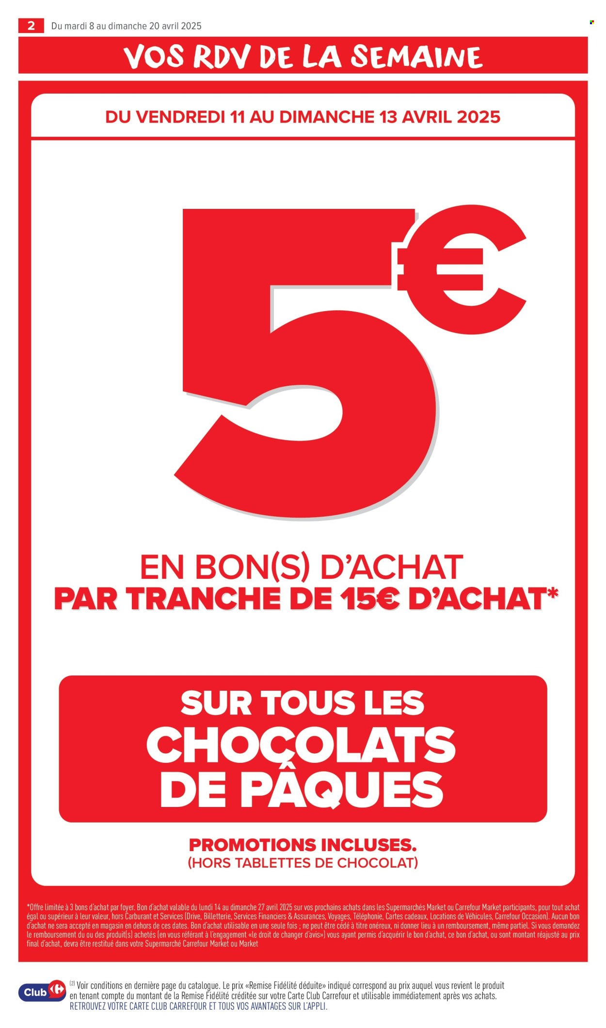 Catalogue Carrefour Market - 08/04/2025 - 20/04/2025. Page 4