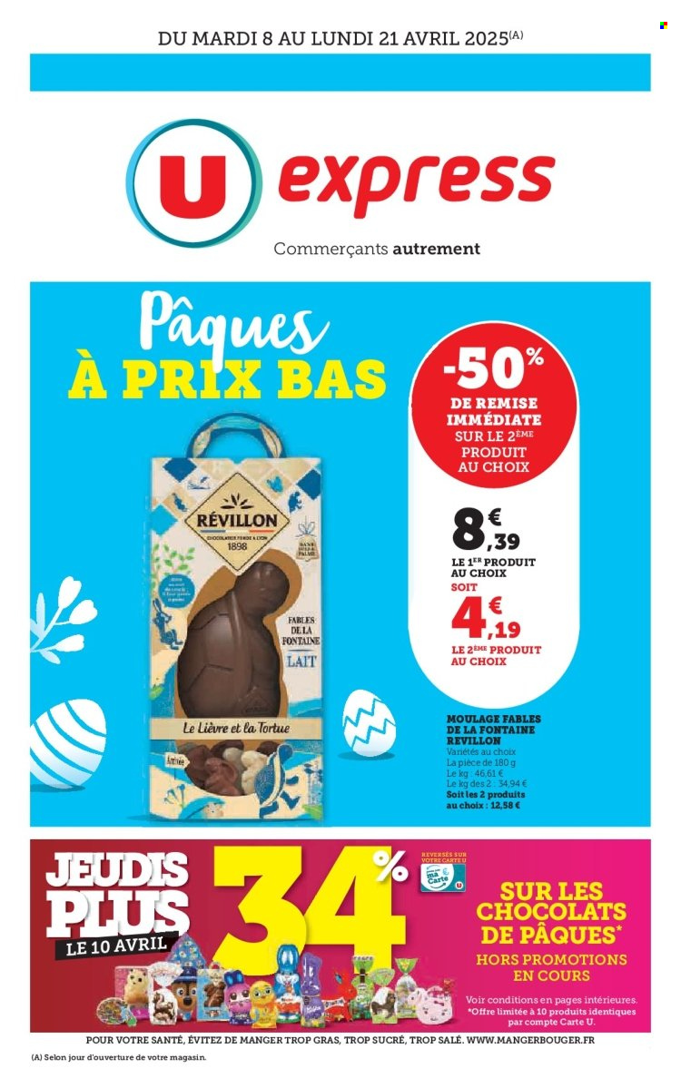 Catalogue U express - 08/04/2025 - 21/04/2025. Page 1