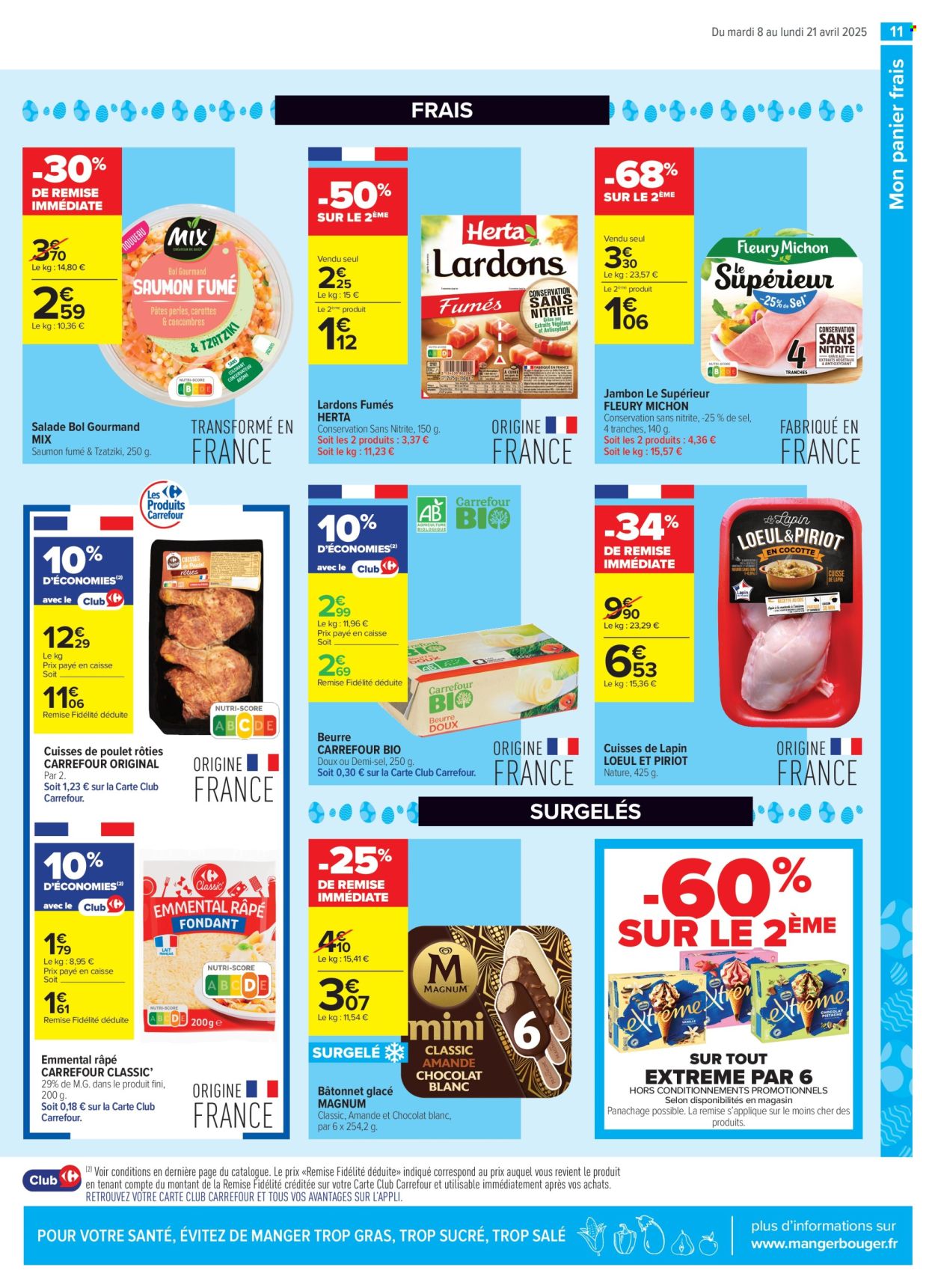 Catalogue Carrefour Contact - 08/04/2025 - 21/04/2025. Page 13