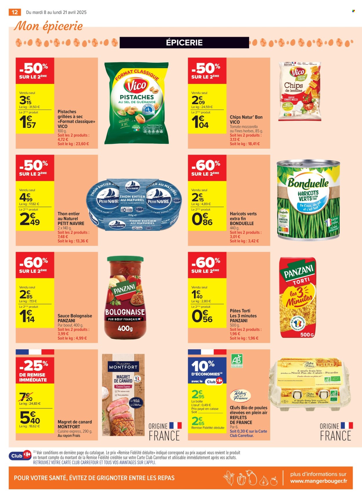 Catalogue Carrefour Contact - 08/04/2025 - 21/04/2025. Page 14
