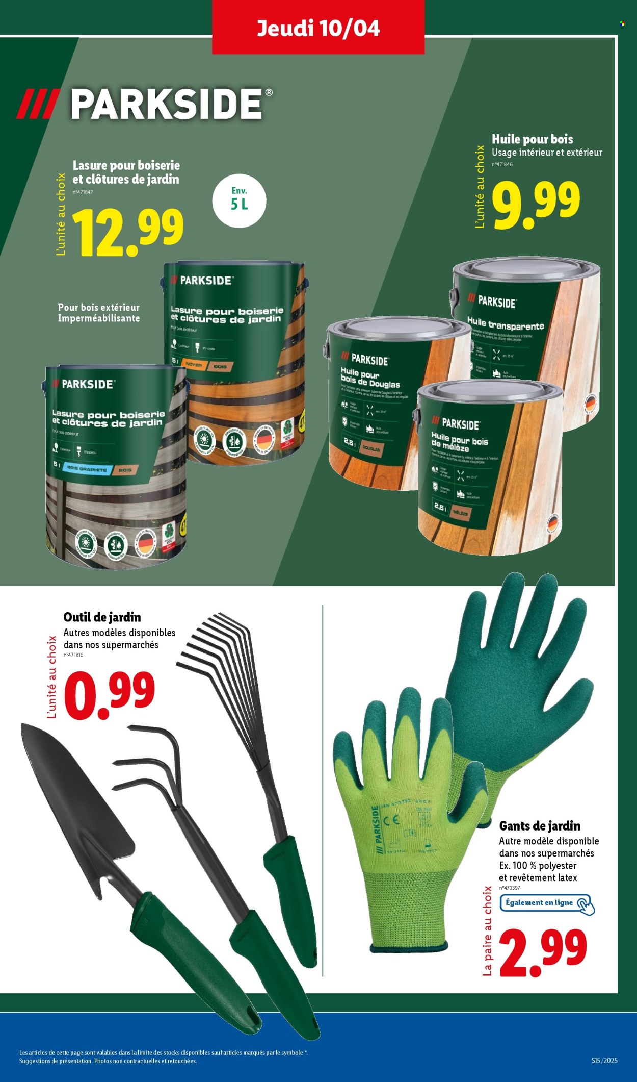 Catalogue Lidl - 10/04/2025 - 16/04/2025. Page 47