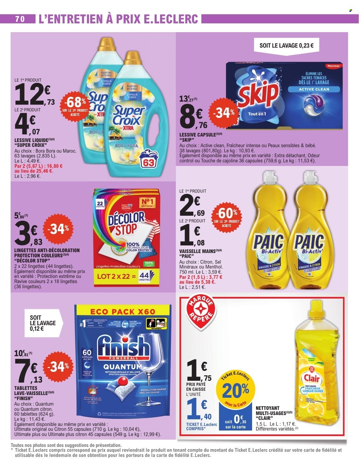 Catalogue E.Leclerc - 08/04/2025 - 19/04/2025. Page 70