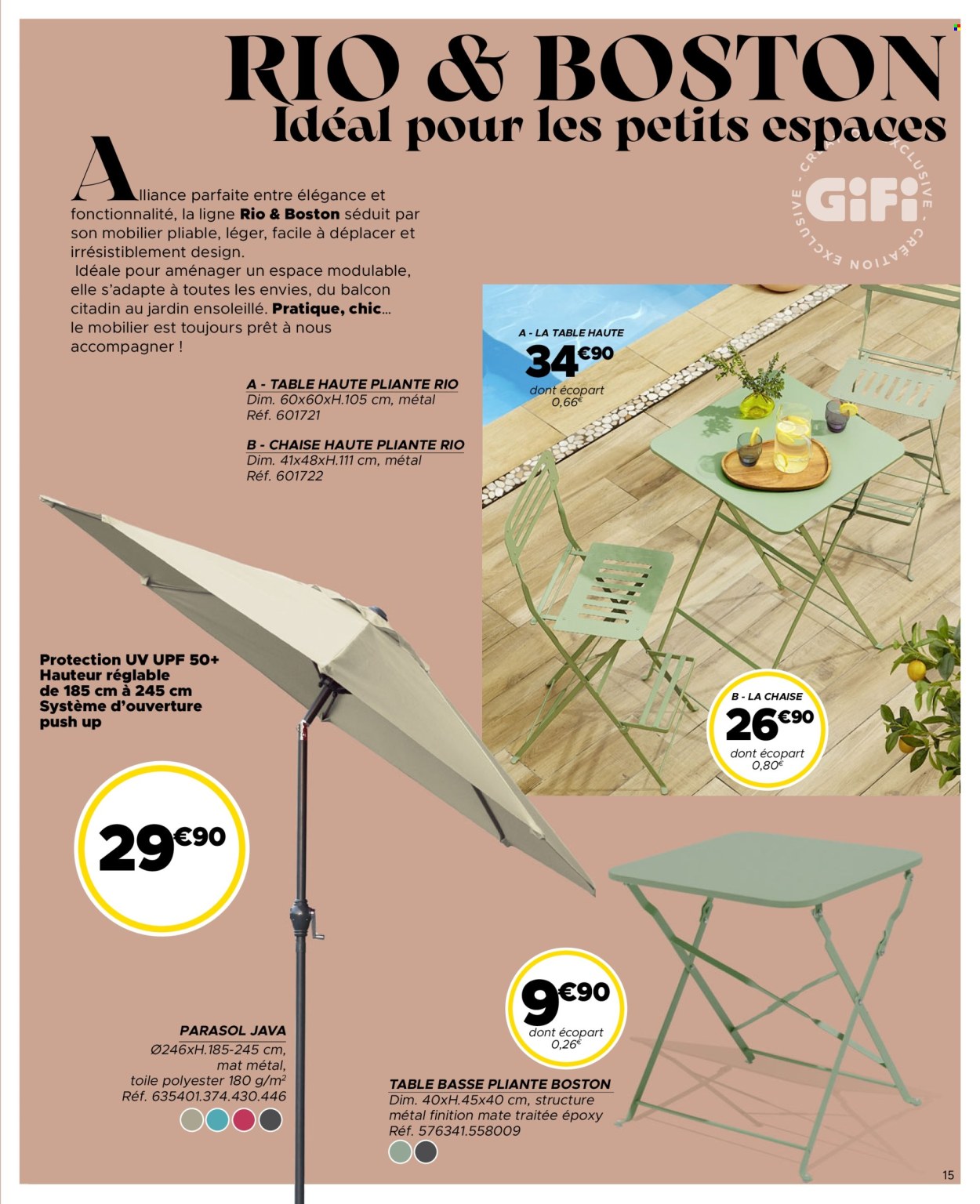 Catalogue GiFi - 15/04/2025 - 05/05/2025. Page 15