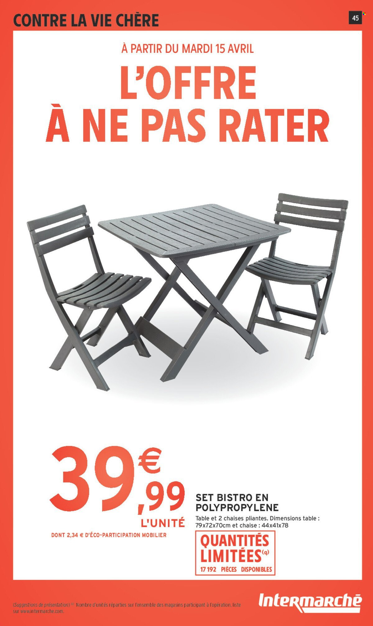 Catalogue Intermarché - 15/04/2025 - 27/04/2025. Page 45