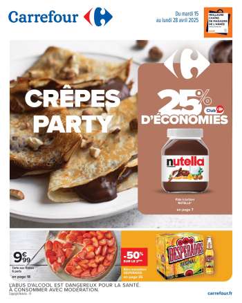 Catalogue Carrefour Hypermarchés - 15/04/2025 - 28/04/2025.