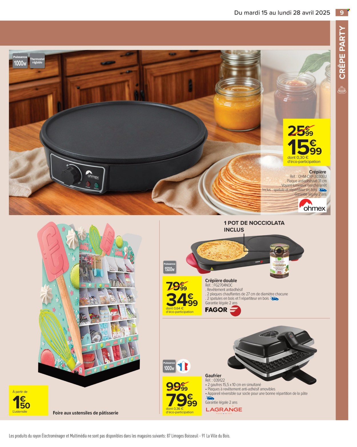 Catalogue Carrefour Hypermarchés - 15/04/2025 - 28/04/2025. Page 11