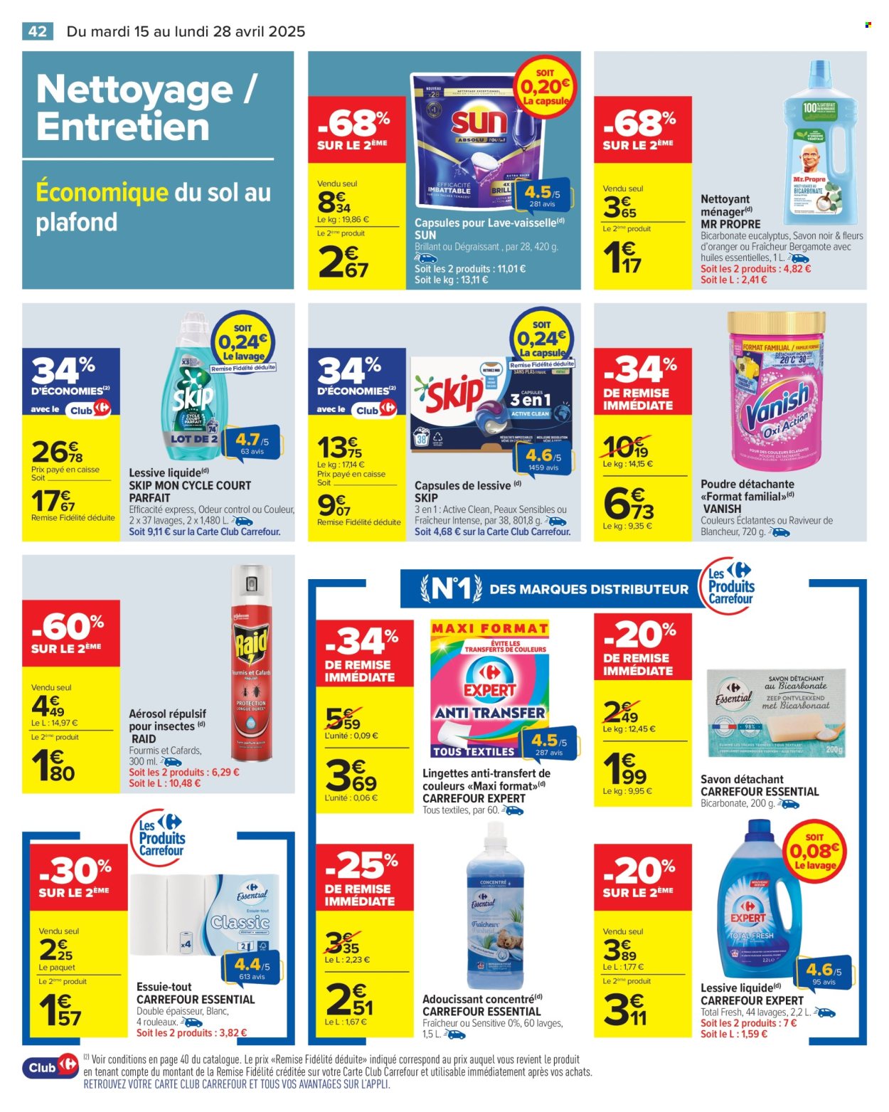 Catalogue Carrefour Hypermarchés - 15/04/2025 - 28/04/2025. Page 44