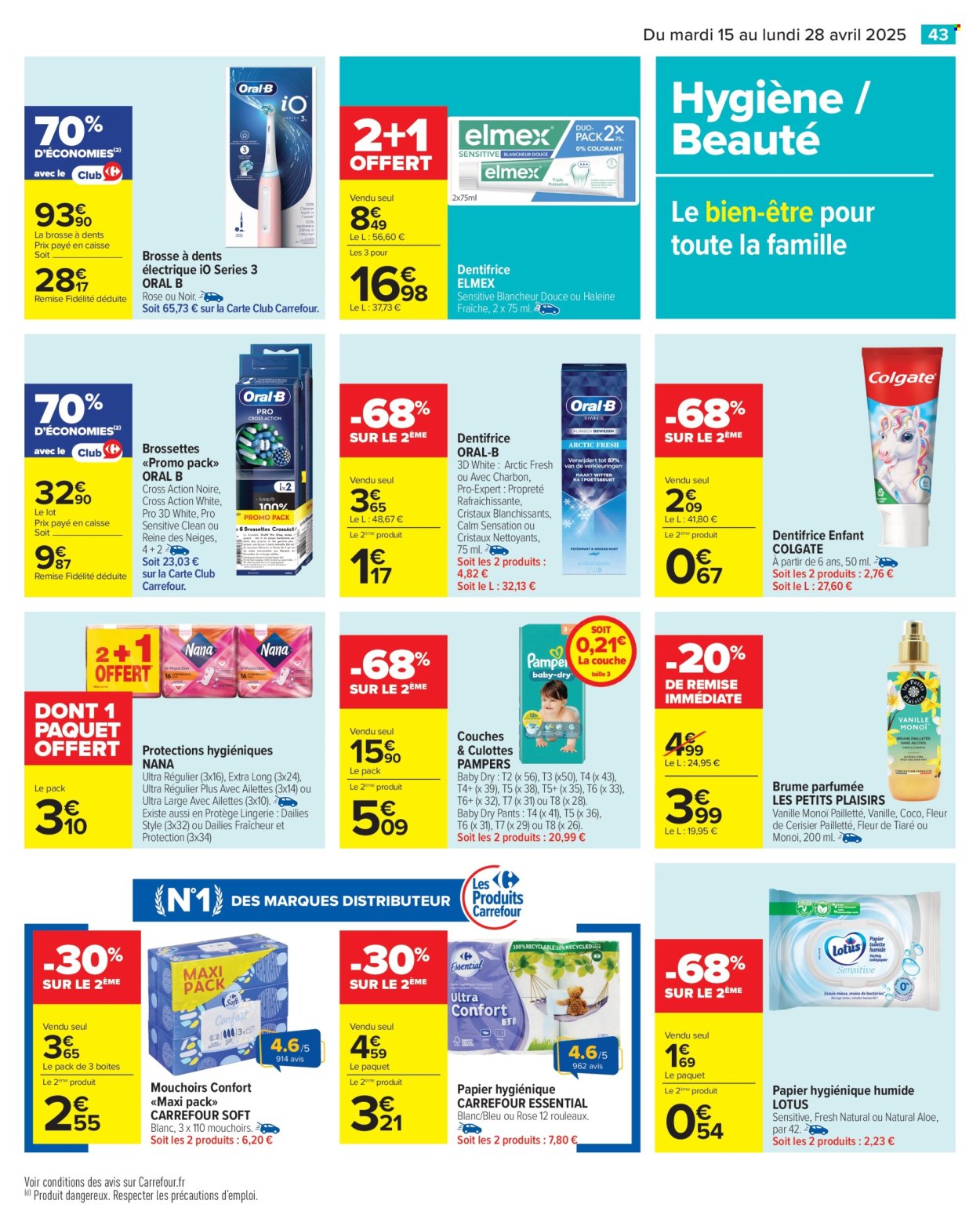 Catalogue Carrefour Hypermarchés - 15/04/2025 - 28/04/2025. Page 45