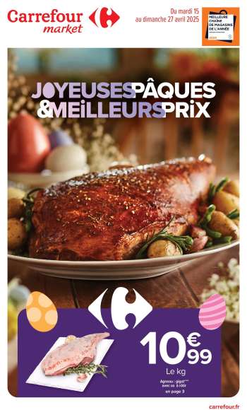 Catalogue Carrefour Market - 15/04/2025 - 27/04/2025.