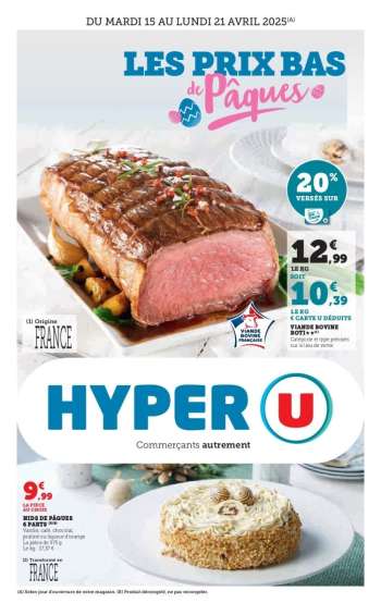 Catalogue HYPER U - 15/04/2025 - 21/04/2025.