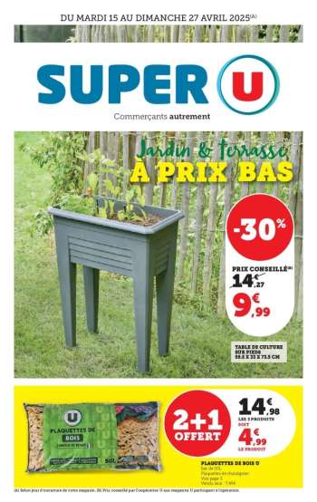 Catalogue SUPER U - 15/04/2025 - 27/04/2025.