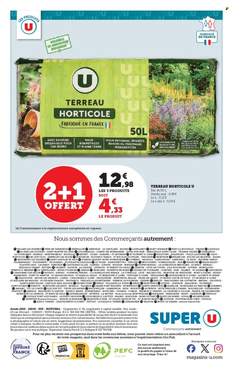 Catalogue SUPER U - 15/04/2025 - 27/04/2025. Page 10