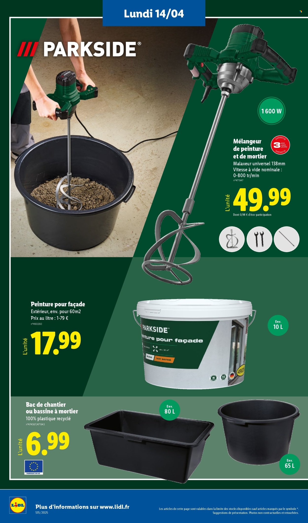 Catalogue Lidl - 14/04/2025 - 17/04/2025. Page 16