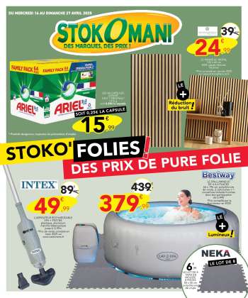 Catalogue Stokomani - 16/04/2025 - 27/04/2025.