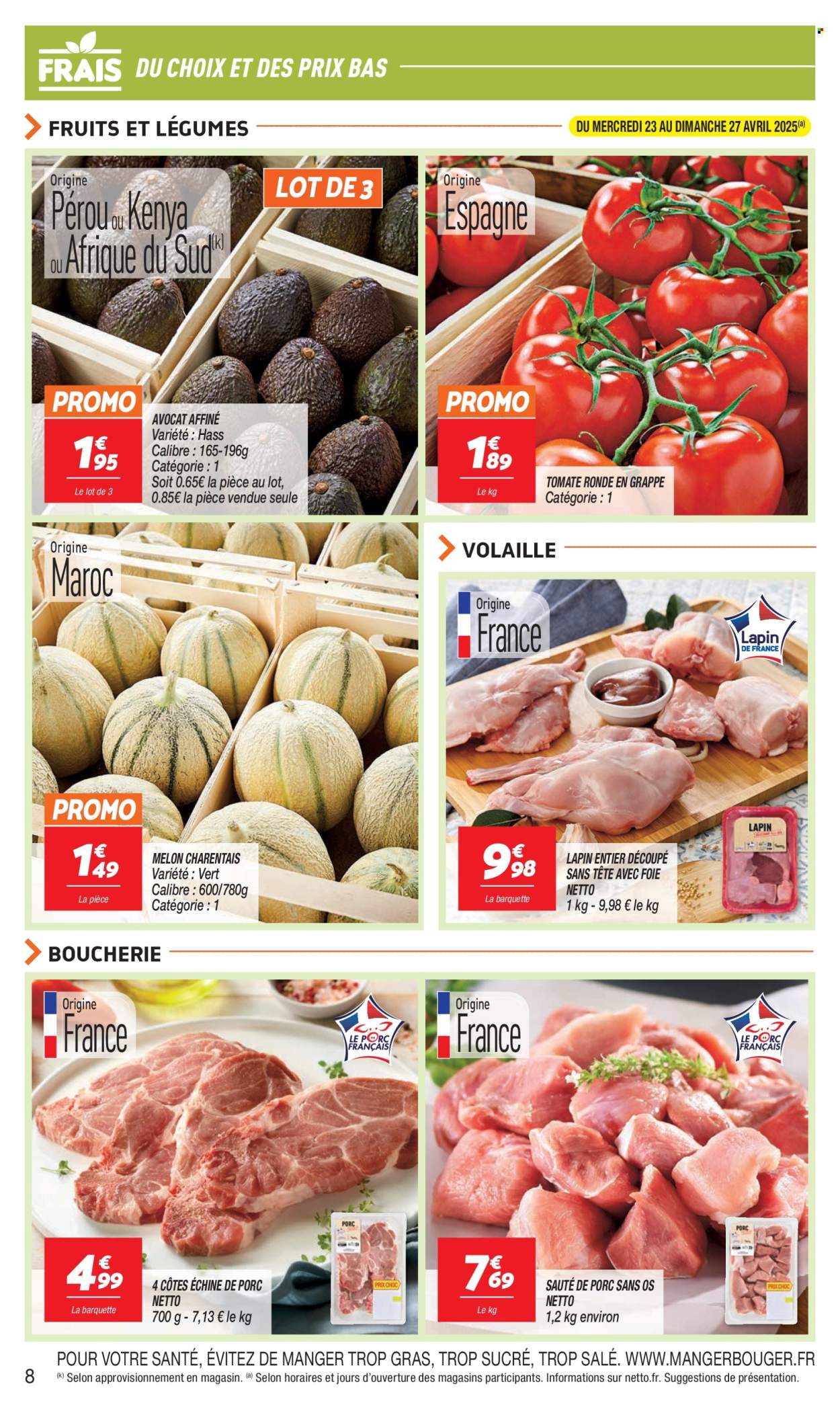Catalogue Netto - 22/04/2025 - 28/04/2025. Page 8