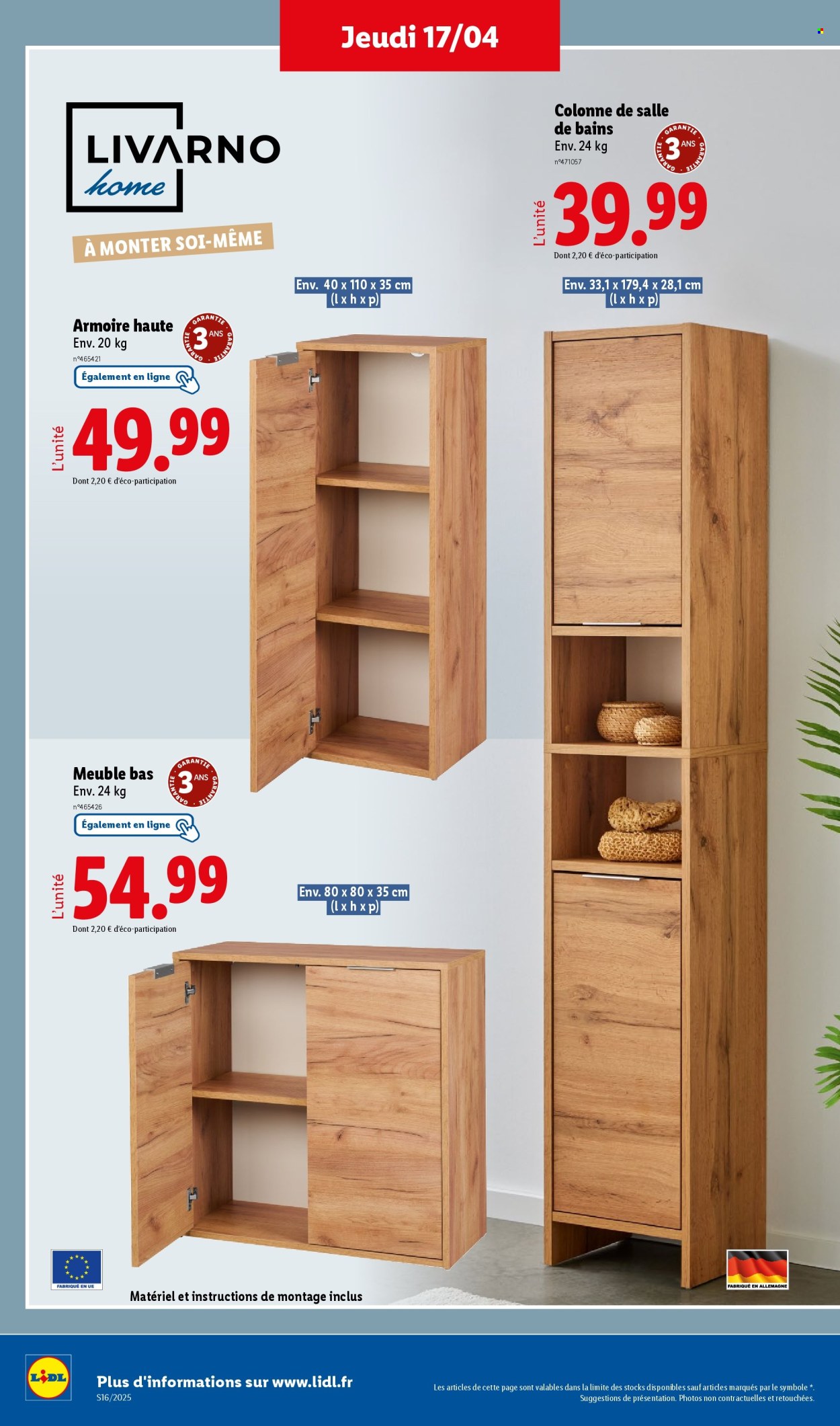 Catalogue Lidl - 17/04/2025 - 21/04/2025. Page 12