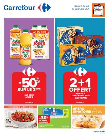 Catalogue Carrefour Hypermarchés - 22/04/2025 - 05/05/2025.