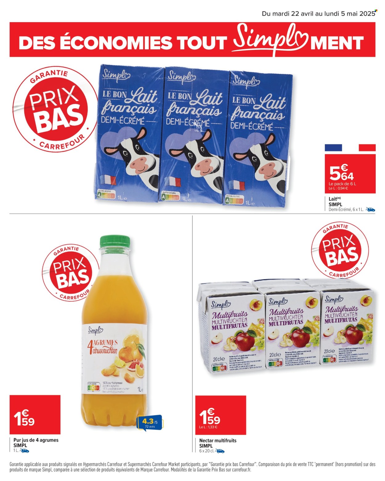 Catalogue Carrefour Hypermarchés - 22/04/2025 - 05/05/2025. Page 43
