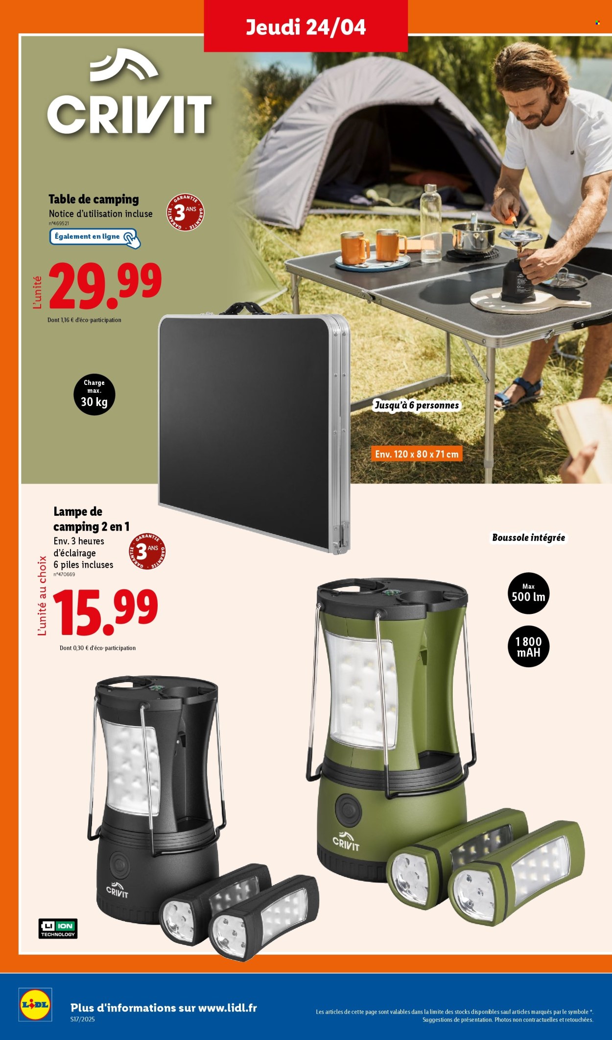 Catalogue Lidl - 24/04/2025 - 29/04/2025. Page 42