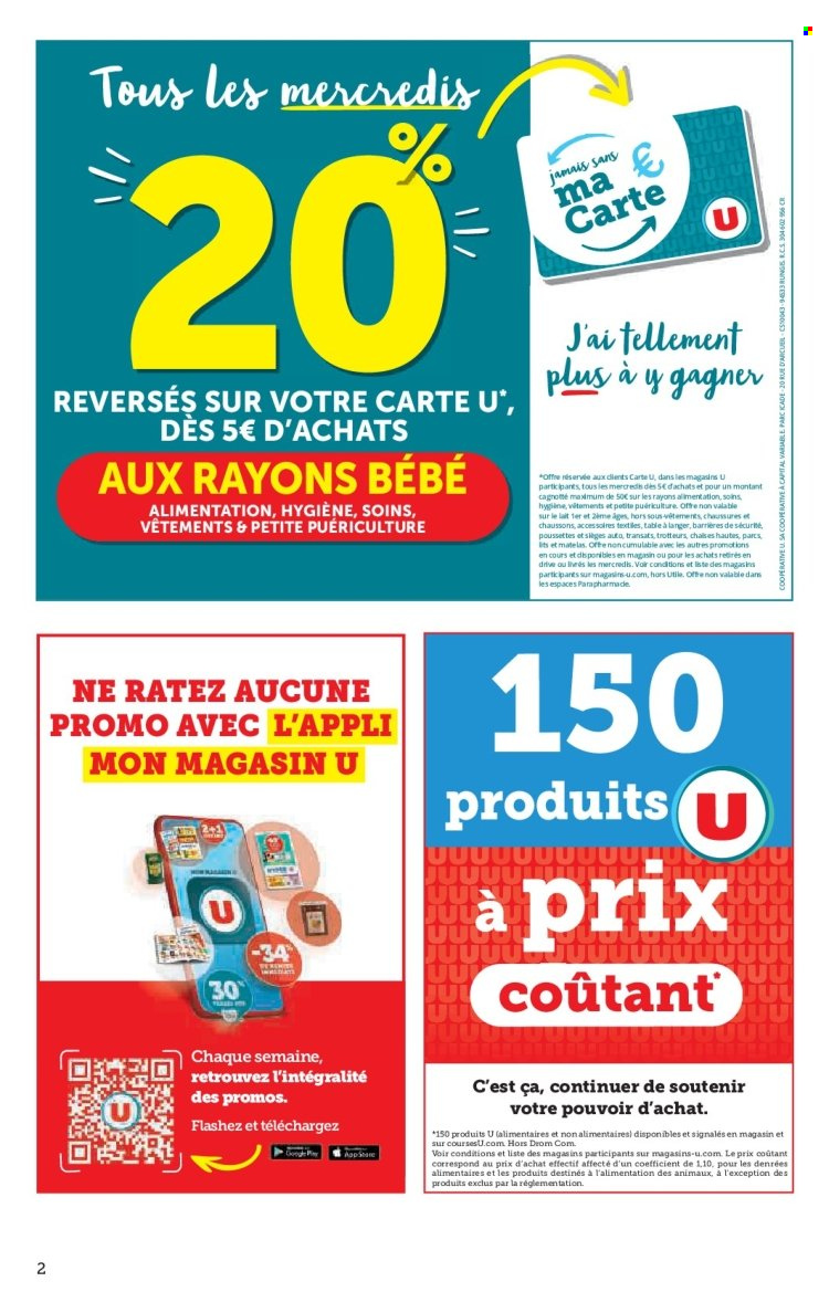 Catalogue SUPER U - 23/04/2025 - 04/05/2025. Page 2
