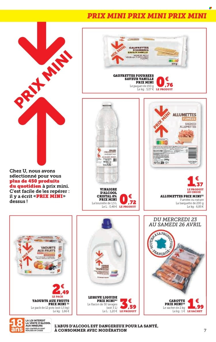 Catalogue SUPER U - 23/04/2025 - 04/05/2025. Page 7