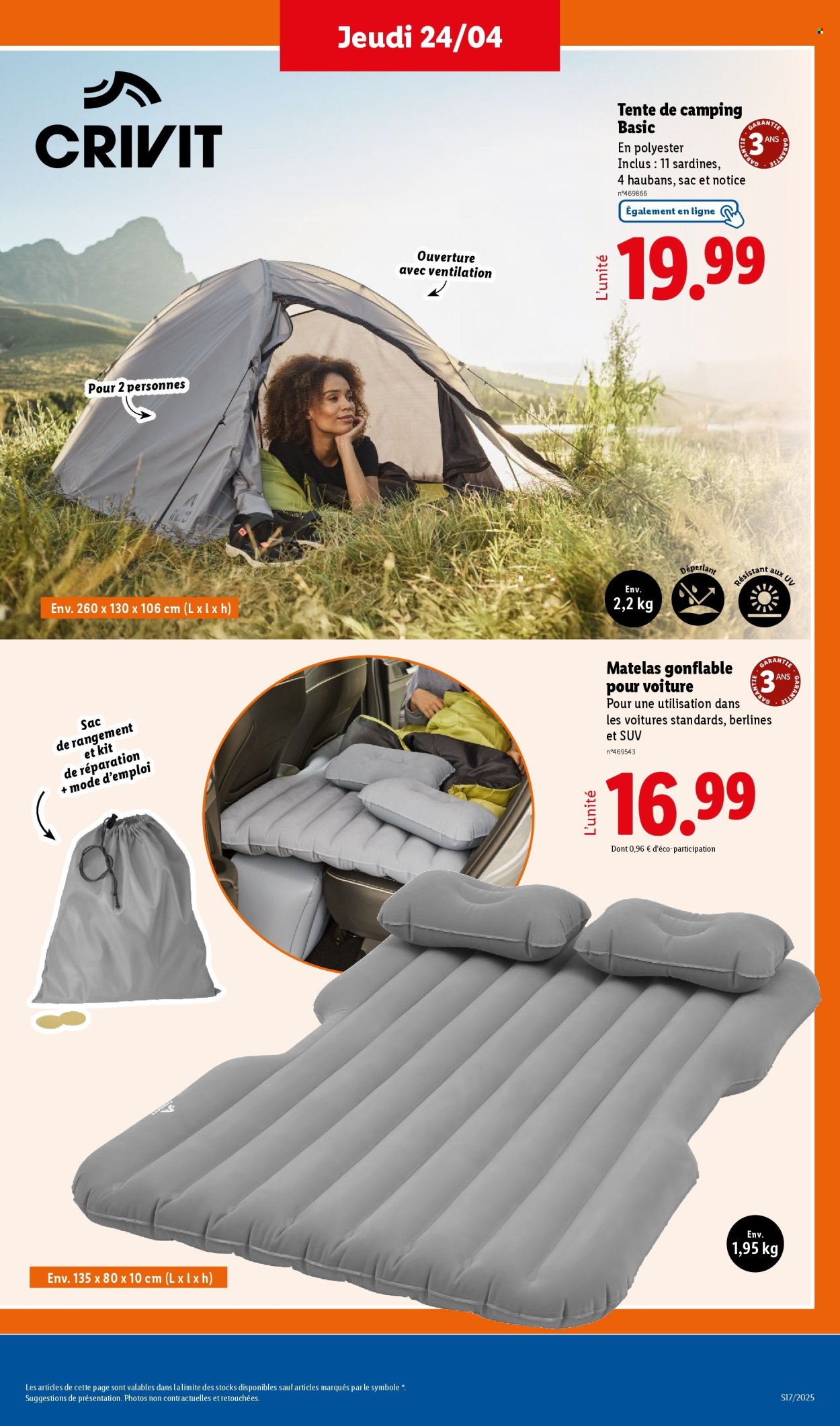 Catalogue Lidl - 21/04/2025 - 24/04/2025. Page 33