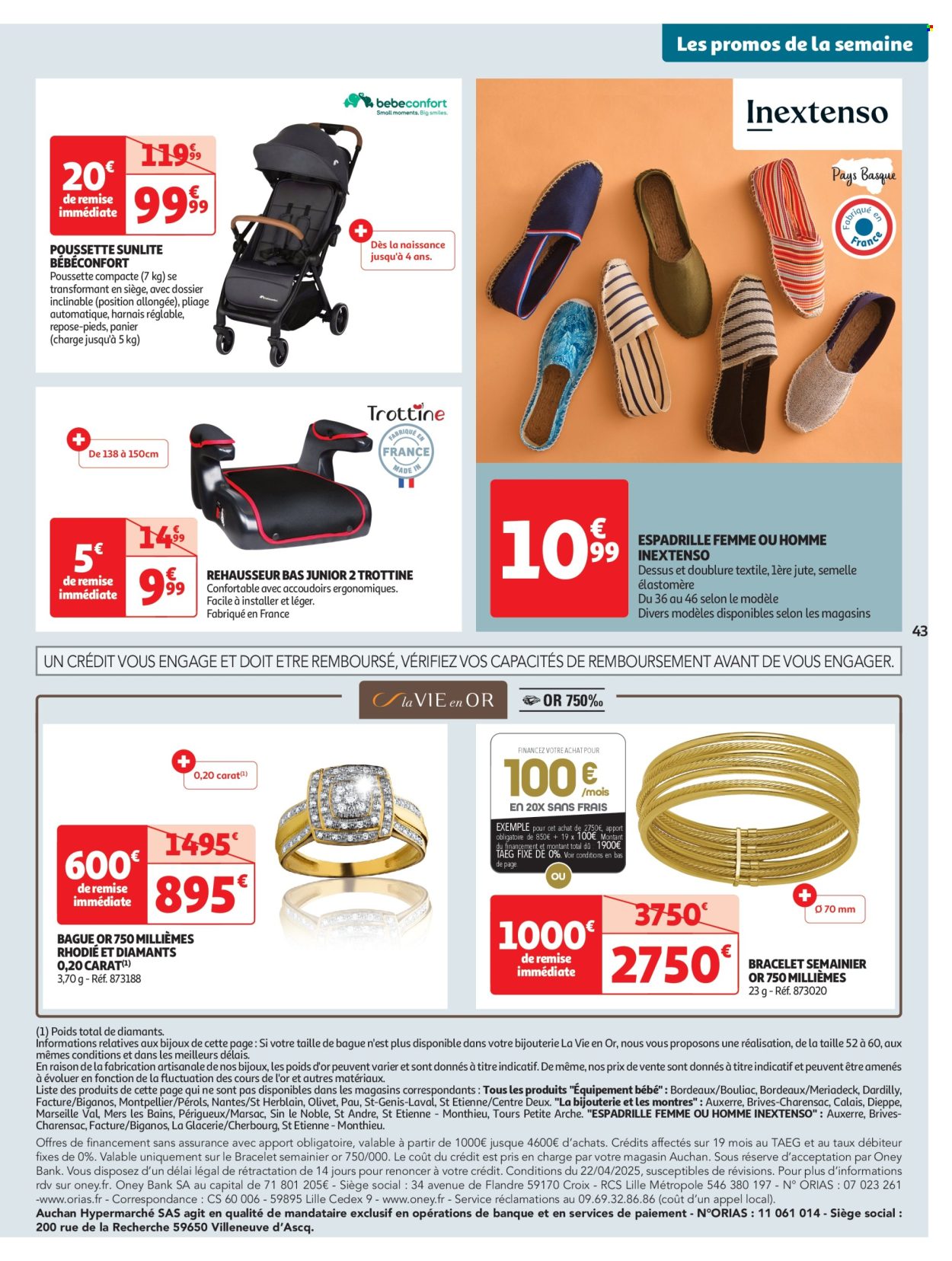 Catalogue Auchan - 23/04/2025 - 04/05/2025. Page 43