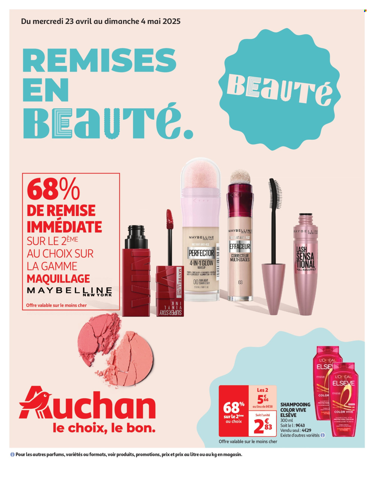 Catalogue Auchan - 23/04/2025 - 04/05/2025. Page 1