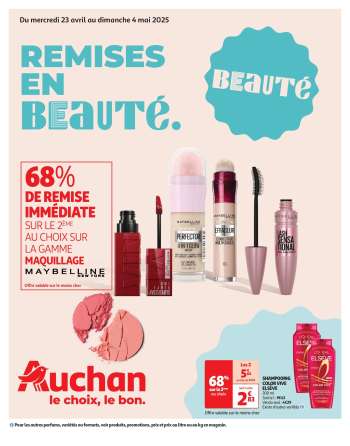 Catalogue Auchan - 23/04/2025 - 04/05/2025.