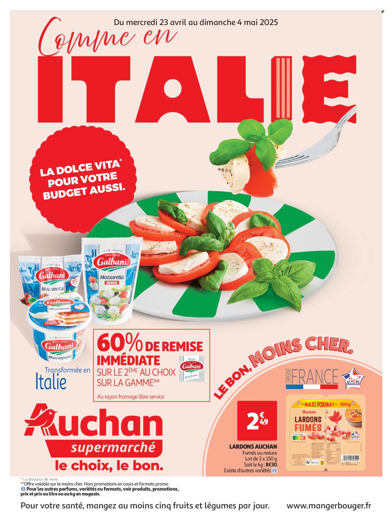 Catalogue Auchan - 23/04/2025 - 04/05/2025. Page 1