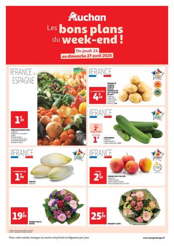 Catalogue Auchan - 24/04/2025 - 27/04/2025.