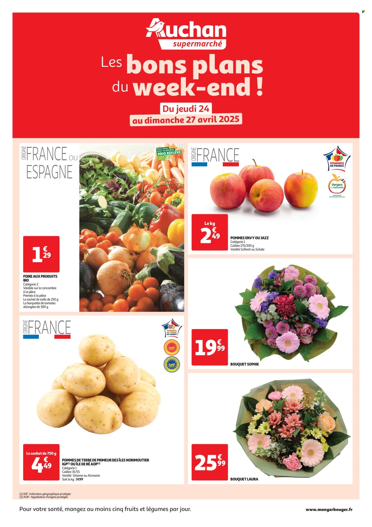 Catalogue Auchan - 24/04/2025 - 27/04/2025. Page 1