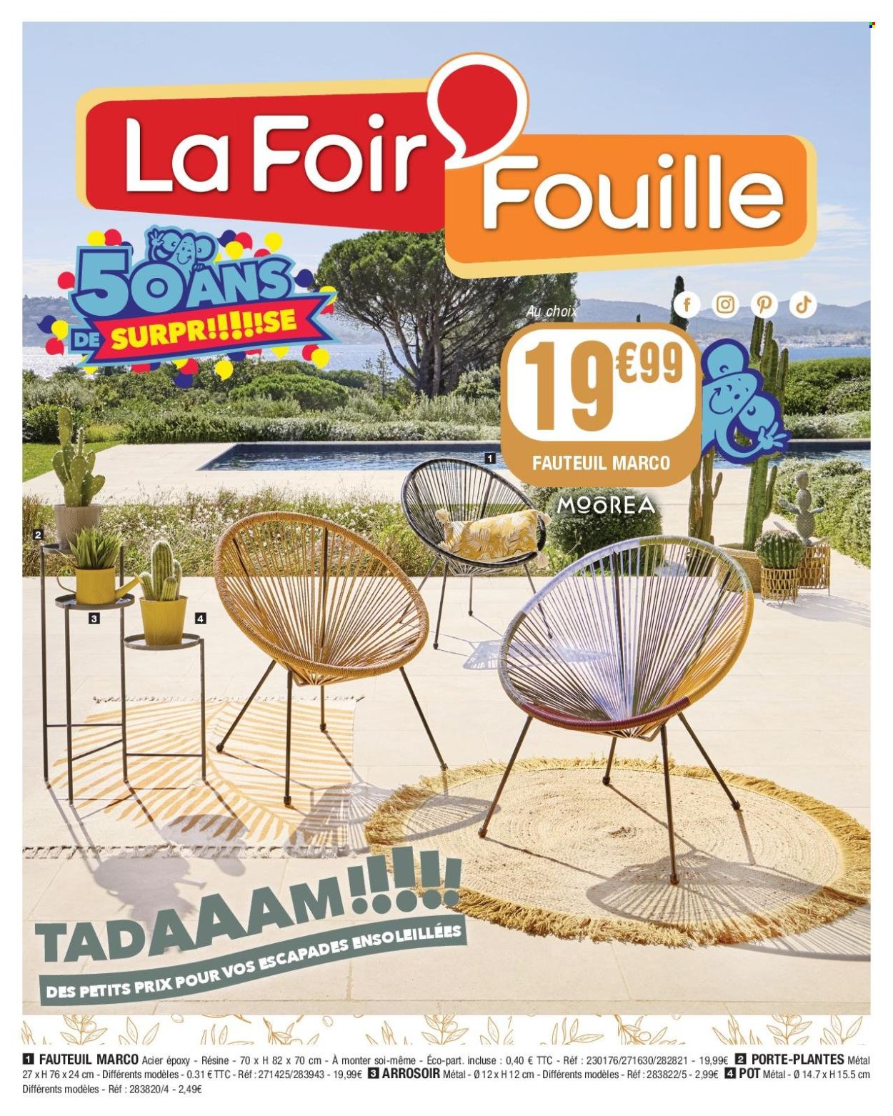 Catalogue La Foir'Fouille - 28/04/2025 - 04/05/2025. Page 1