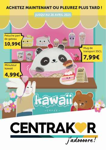 Catalogue Centrakor - 23/04/2025 - 26/04/2025.