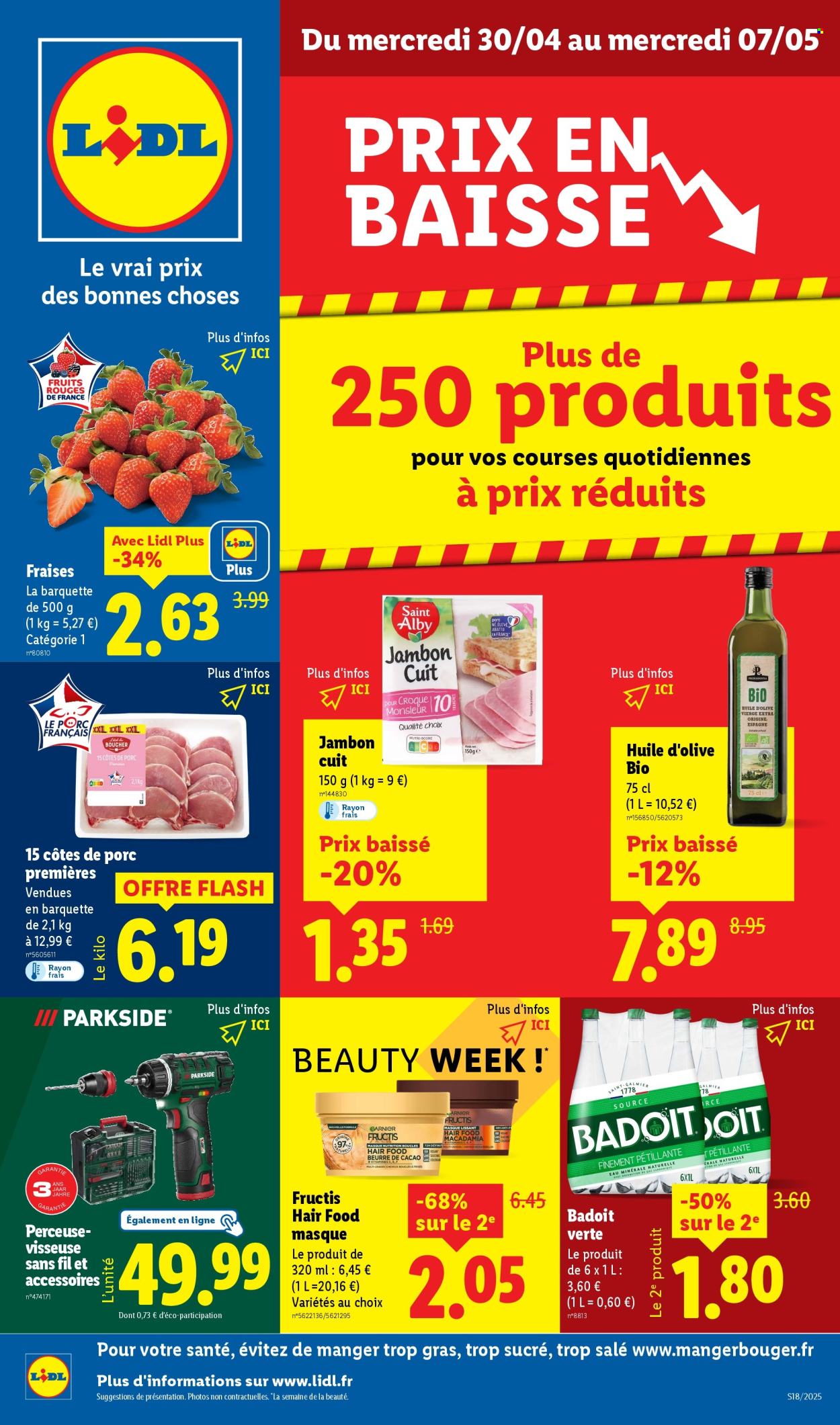 Catalogue Lidl - 30/04/2025 - 07/05/2025. Page 1