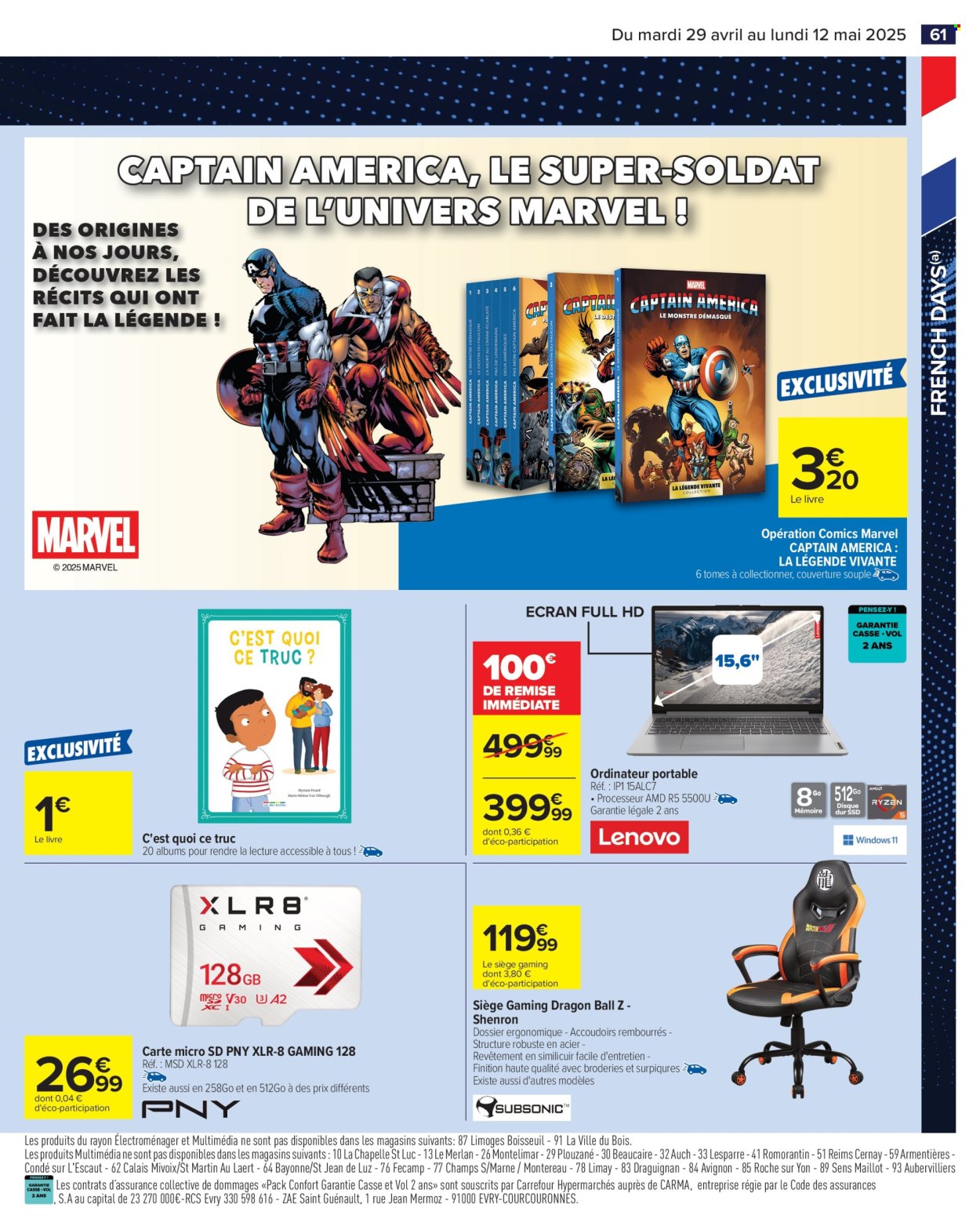 Catalogue Carrefour Hypermarchés - 29/04/2025 - 12/05/2025. Page 63
