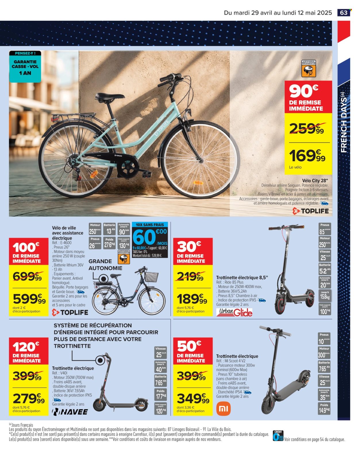 Catalogue Carrefour Hypermarchés - 29/04/2025 - 12/05/2025. Page 65