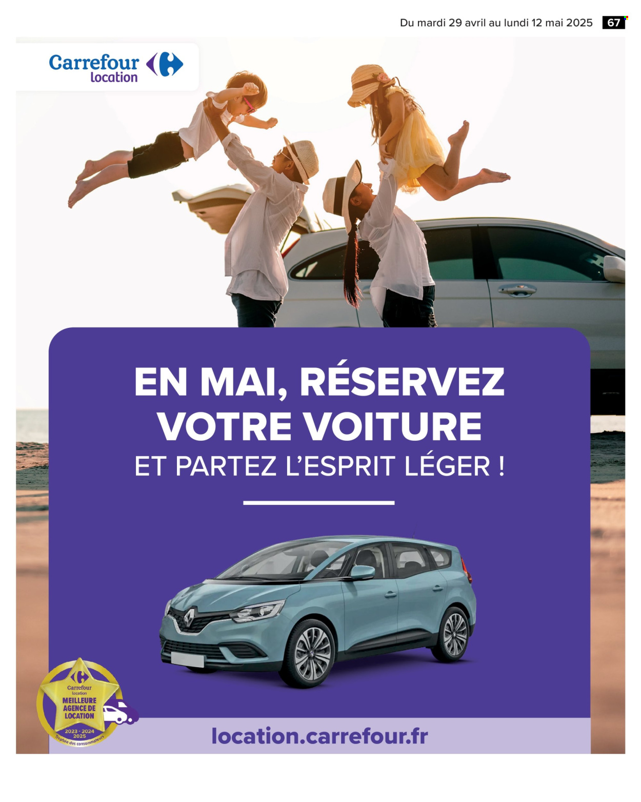 Catalogue Carrefour Hypermarchés - 29/04/2025 - 12/05/2025. Page 69