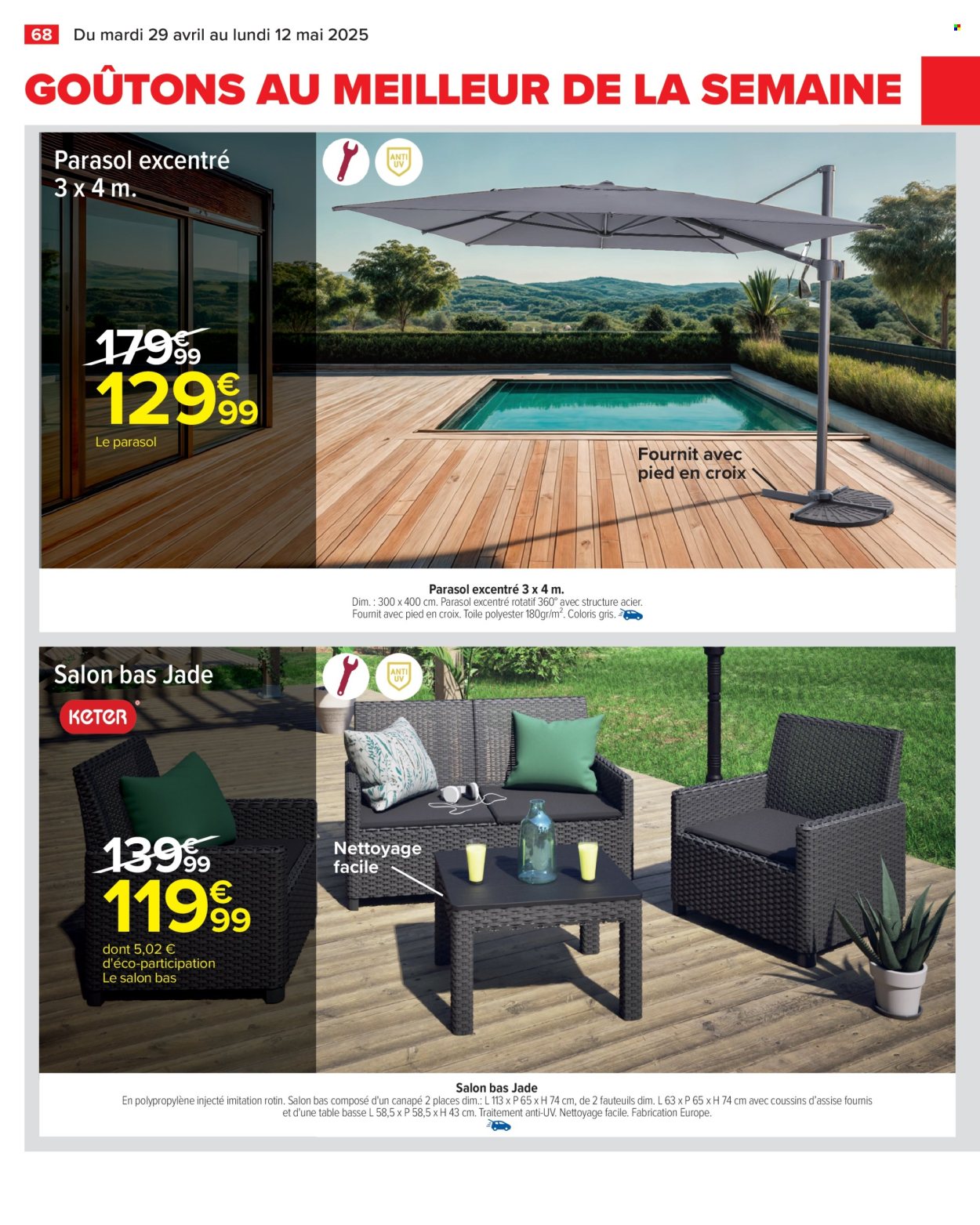 Catalogue Carrefour Hypermarchés - 29/04/2025 - 12/05/2025. Page 70