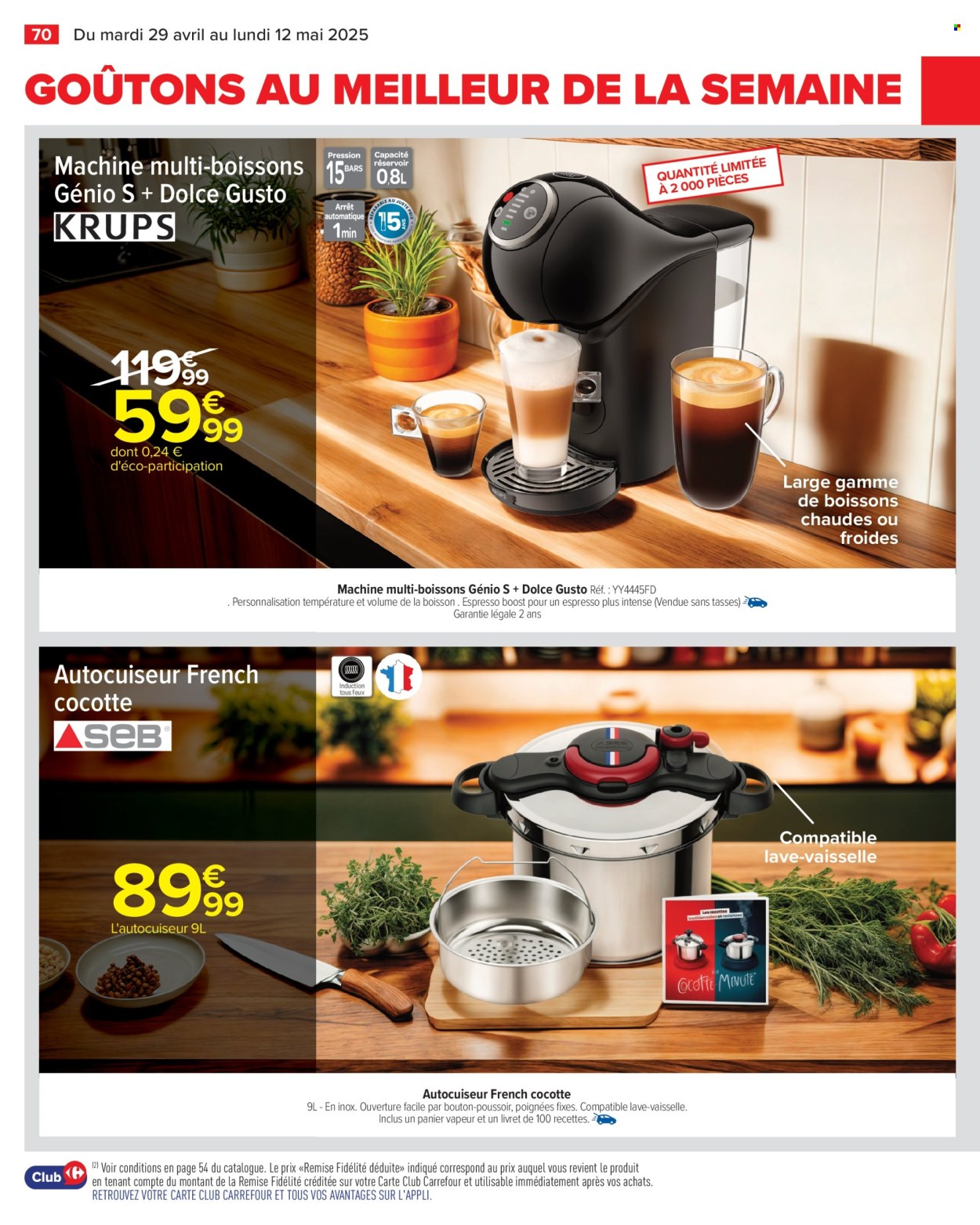 Catalogue Carrefour Hypermarchés - 29/04/2025 - 12/05/2025. Page 72