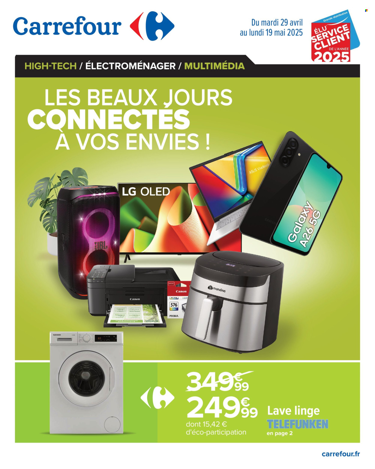 Catalogue Carrefour Hypermarchés - 29/04/2025 - 19/05/2025. Page 1