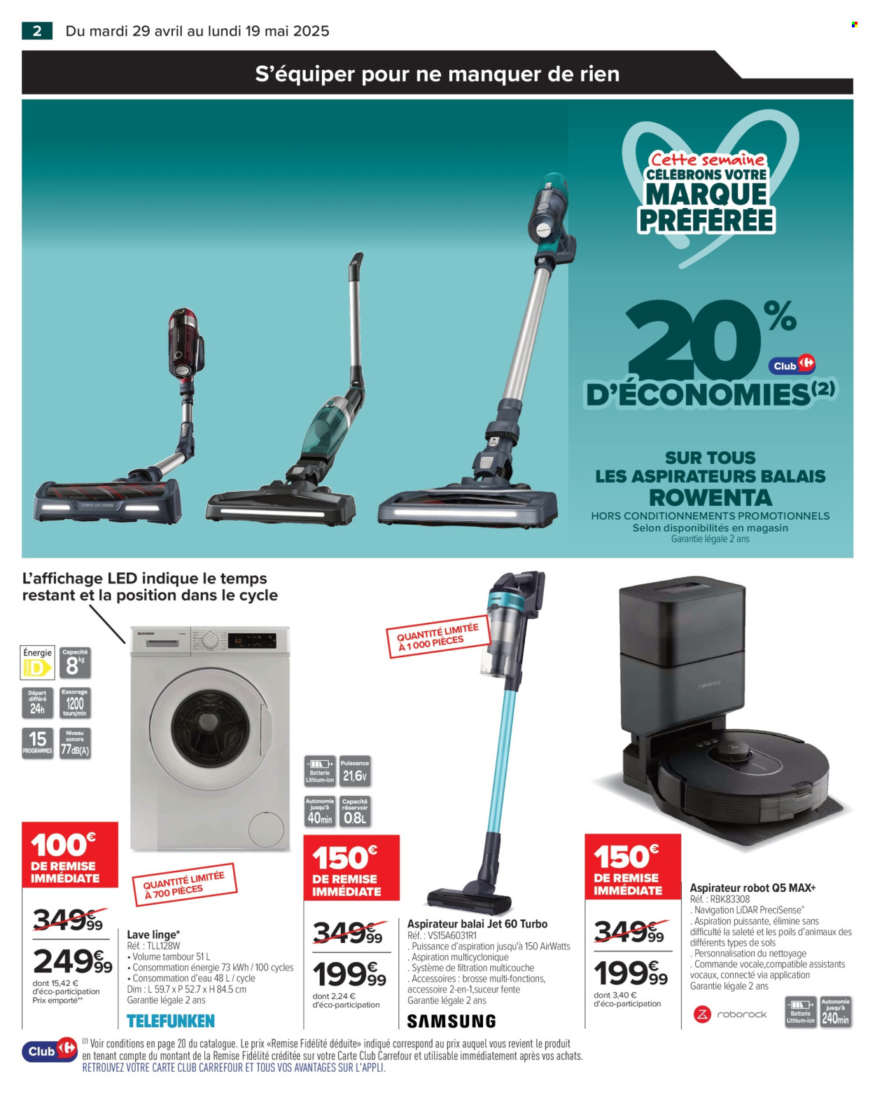 Catalogue Carrefour Hypermarchés - 29/04/2025 - 19/05/2025. Page 2