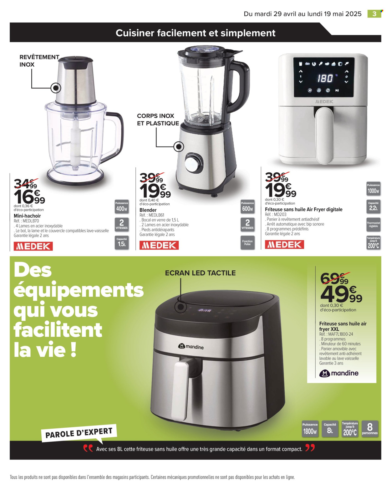 Catalogue Carrefour Hypermarchés - 29/04/2025 - 19/05/2025. Page 3