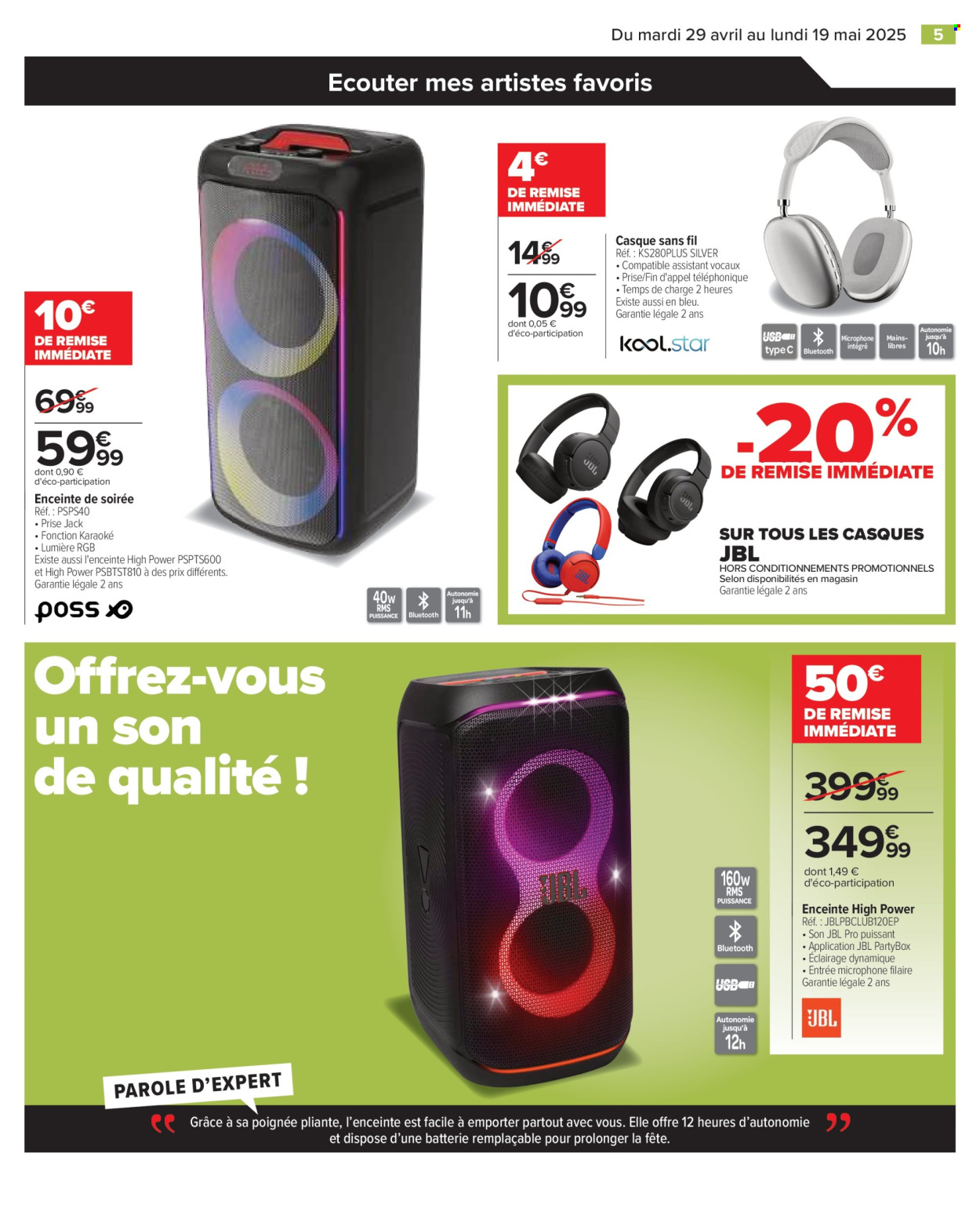 Catalogue Carrefour Hypermarchés - 29/04/2025 - 19/05/2025. Page 5