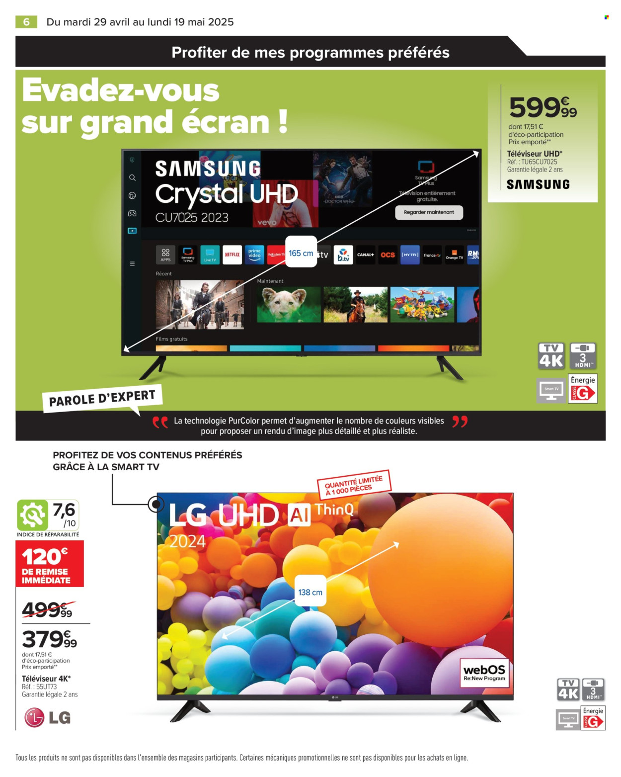 Catalogue Carrefour Hypermarchés - 29/04/2025 - 19/05/2025. Page 6