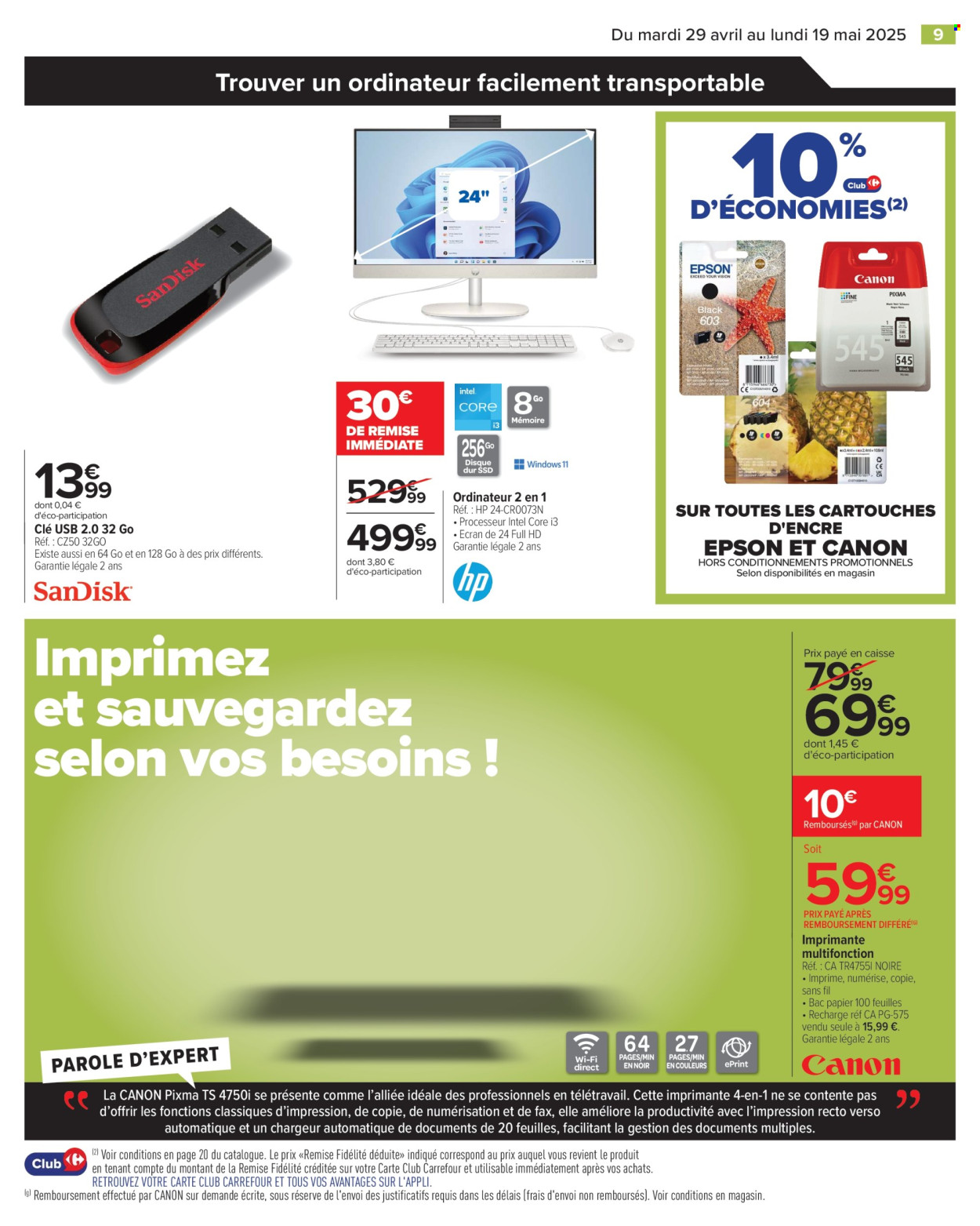 Catalogue Carrefour Hypermarchés - 29/04/2025 - 19/05/2025. Page 9
