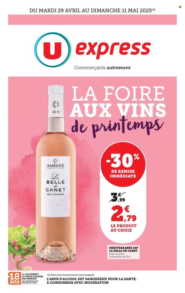 Catalogue U express - 29/04/2025 - 11/05/2025. Page 1