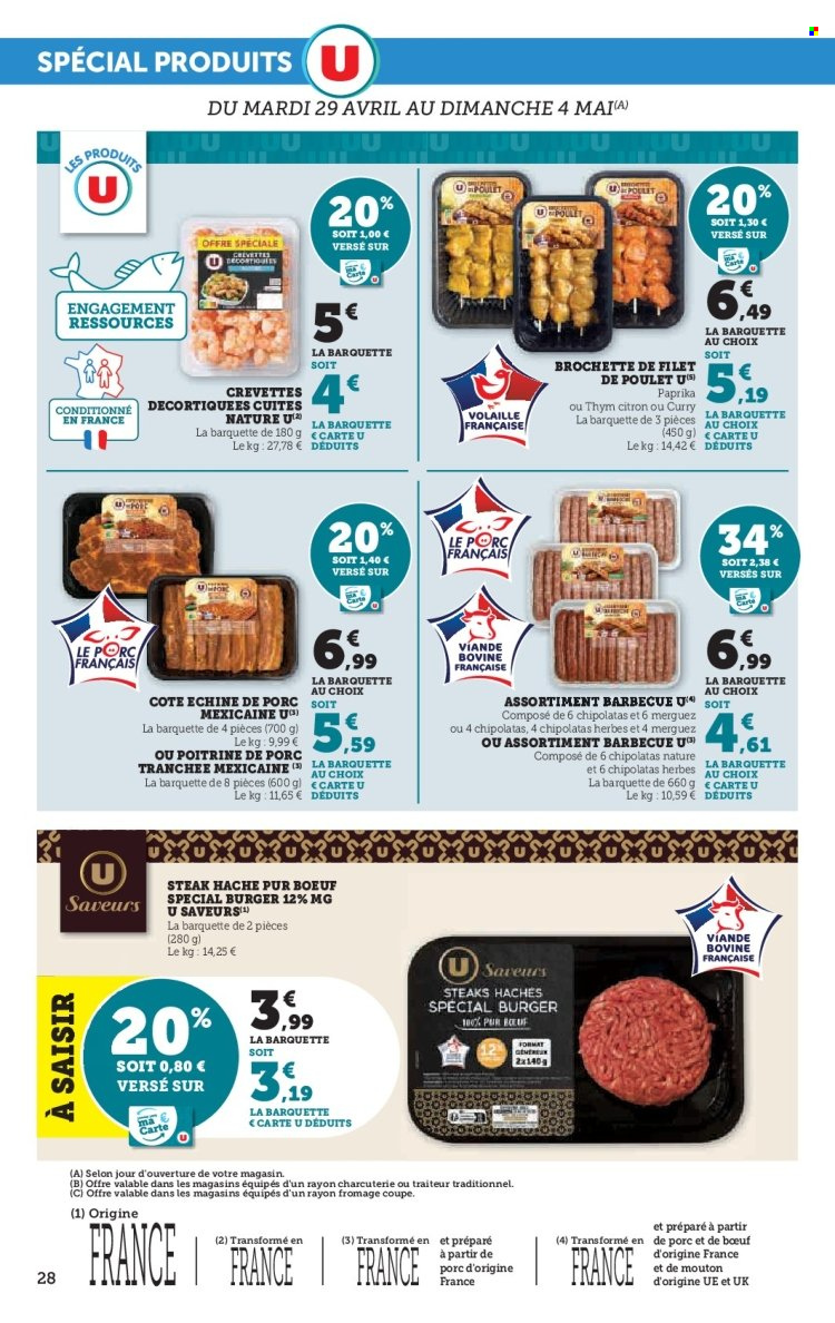 Catalogue SUPER U - 29/04/2025 - 11/05/2025. Page 28