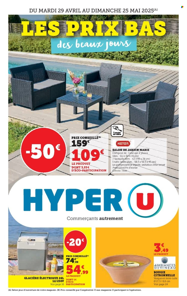 Catalogue HYPER U - 29/04/2025 - 25/05/2025. Page 1
