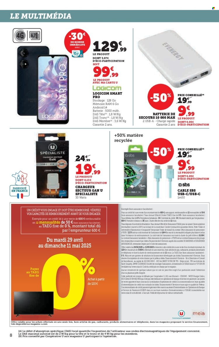 Catalogue SUPER U - 29/04/2025 - 11/05/2025. Page 8